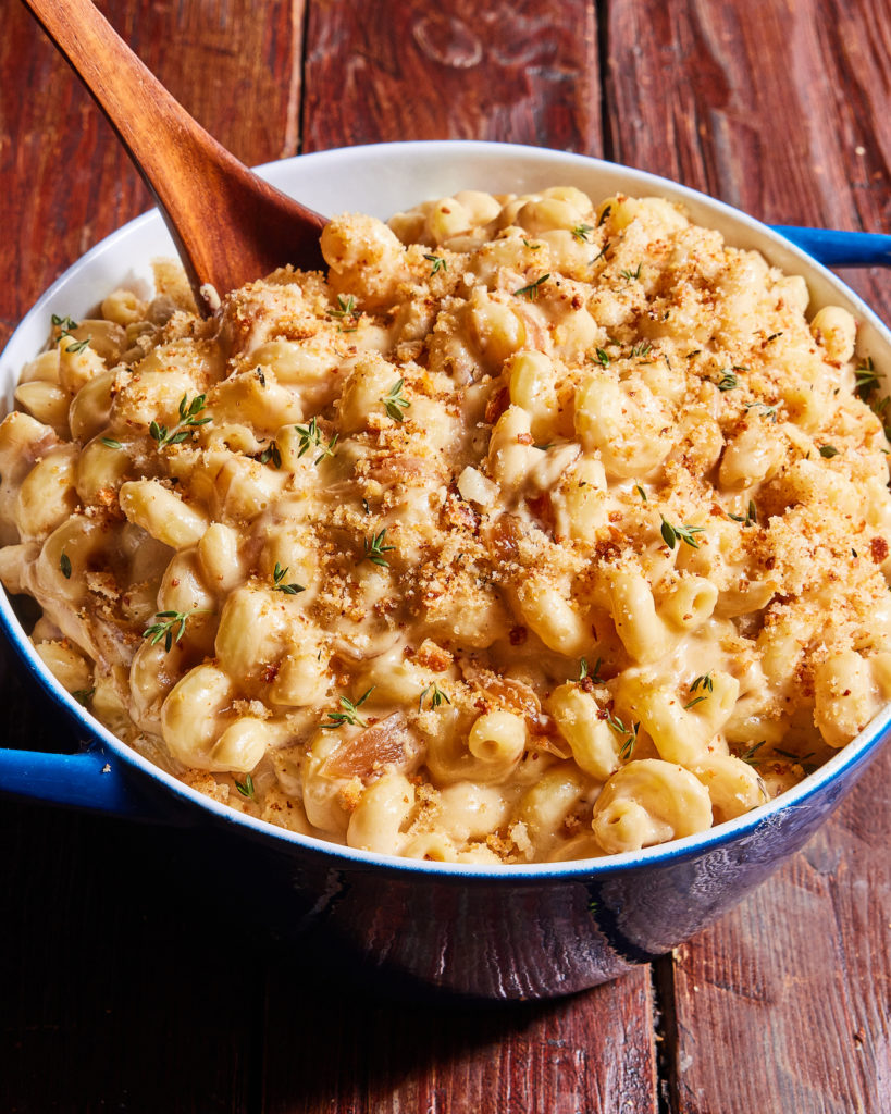 French Onion Soup Mac and Cheese