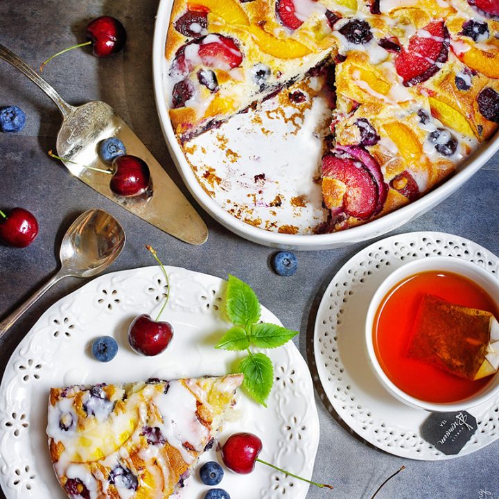 Fresh Fruit Coffeecake Recipe