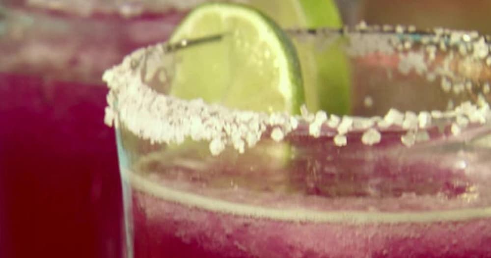 Frozen Cactus Pear Margaritas Recipe