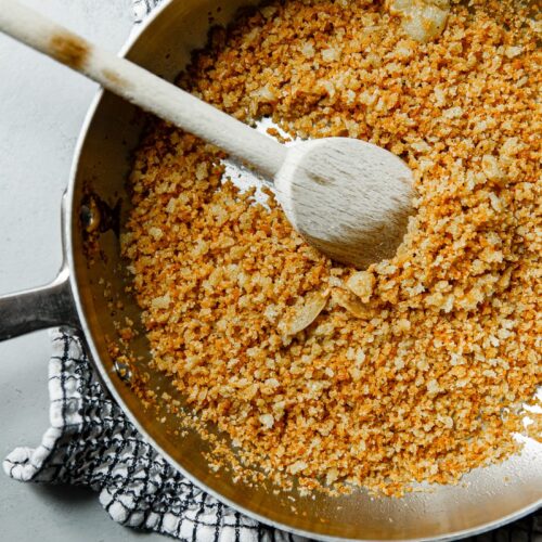 Garlic Breadcrumb Topping for Pasta Recipe