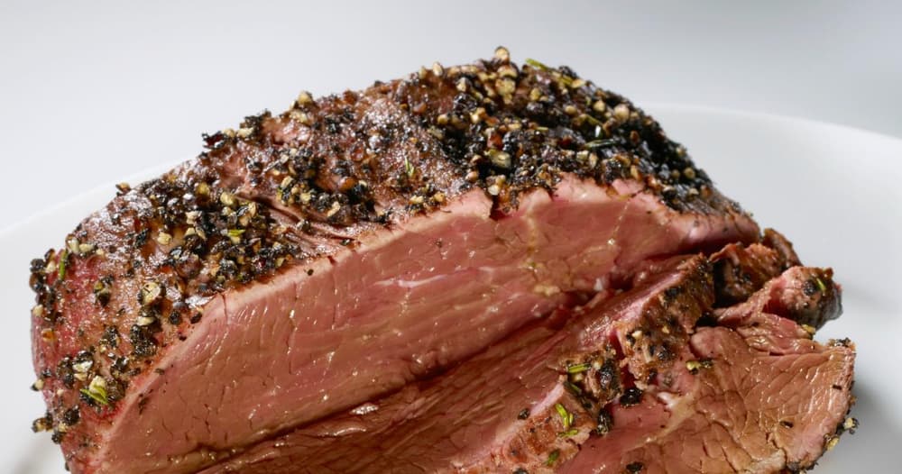 Grilled Herb Bison Tri Tip Roast Recipe