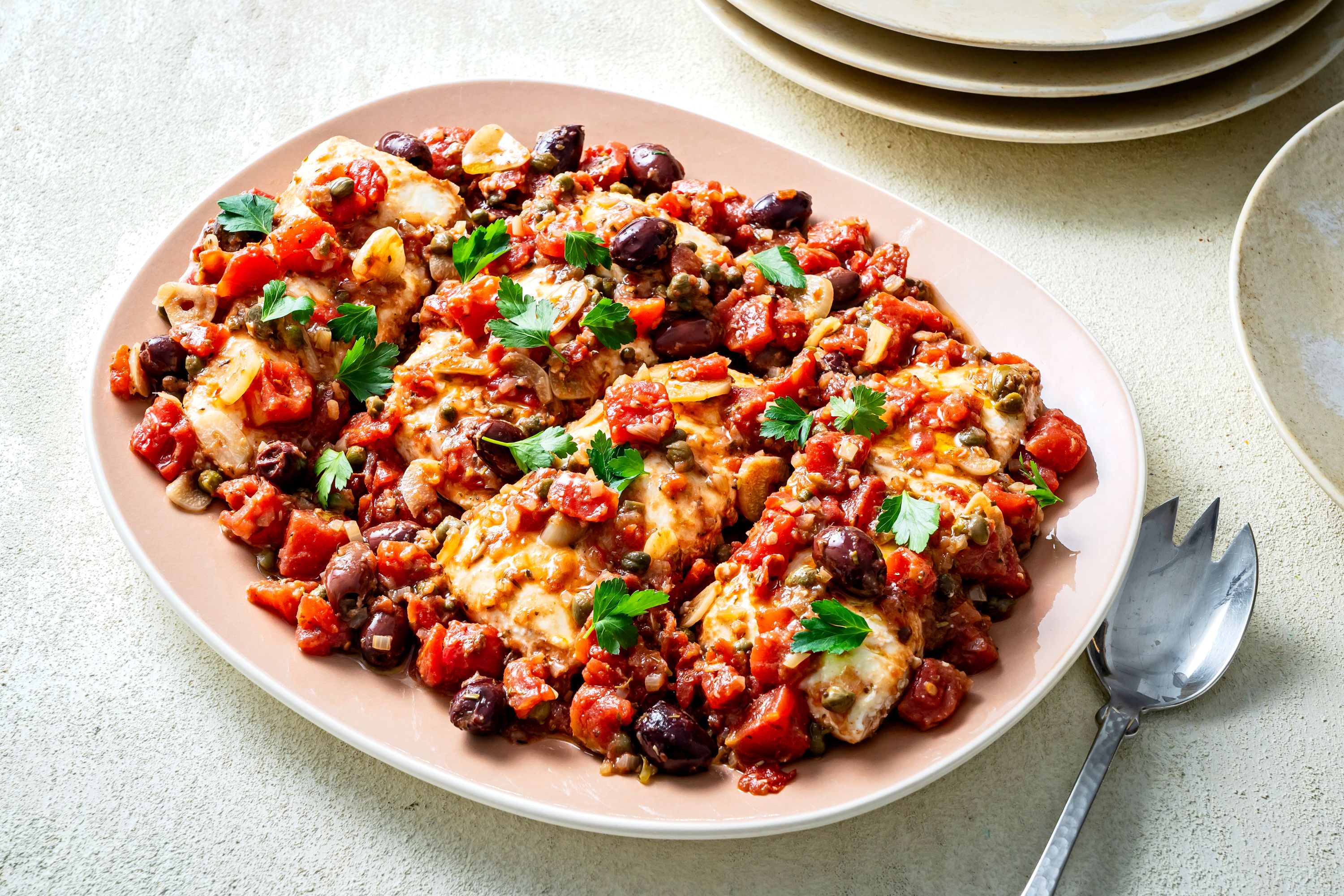 Halibut Puttanesca Recipe