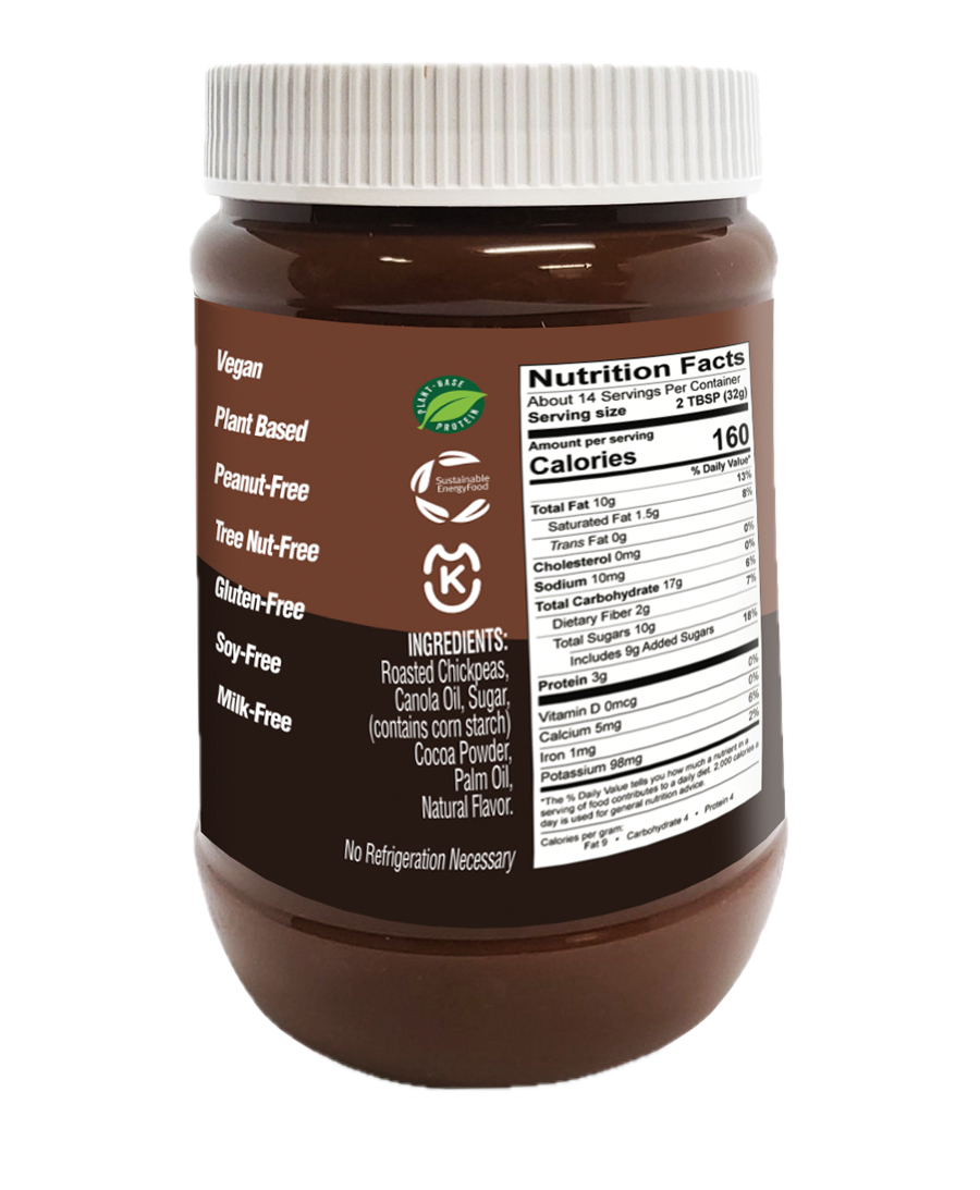 Hazelnut-Chickpea-Chocolate Spread Recipe