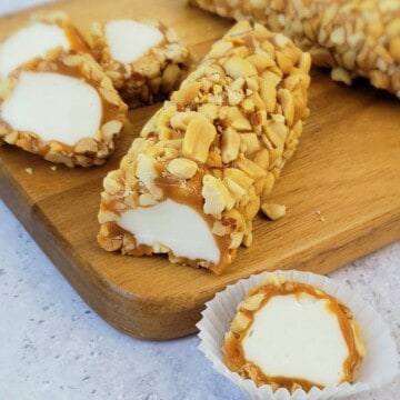 Homemade Salted Nutty Nougat Rolls Recipe