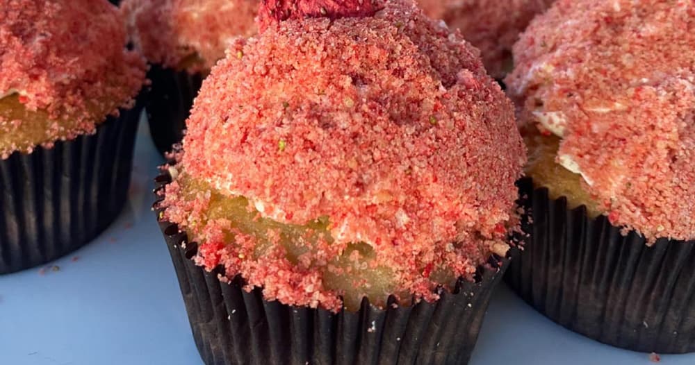 Ice Cream Truck-Style Strawberry Shortcake Cupcakes Recipe