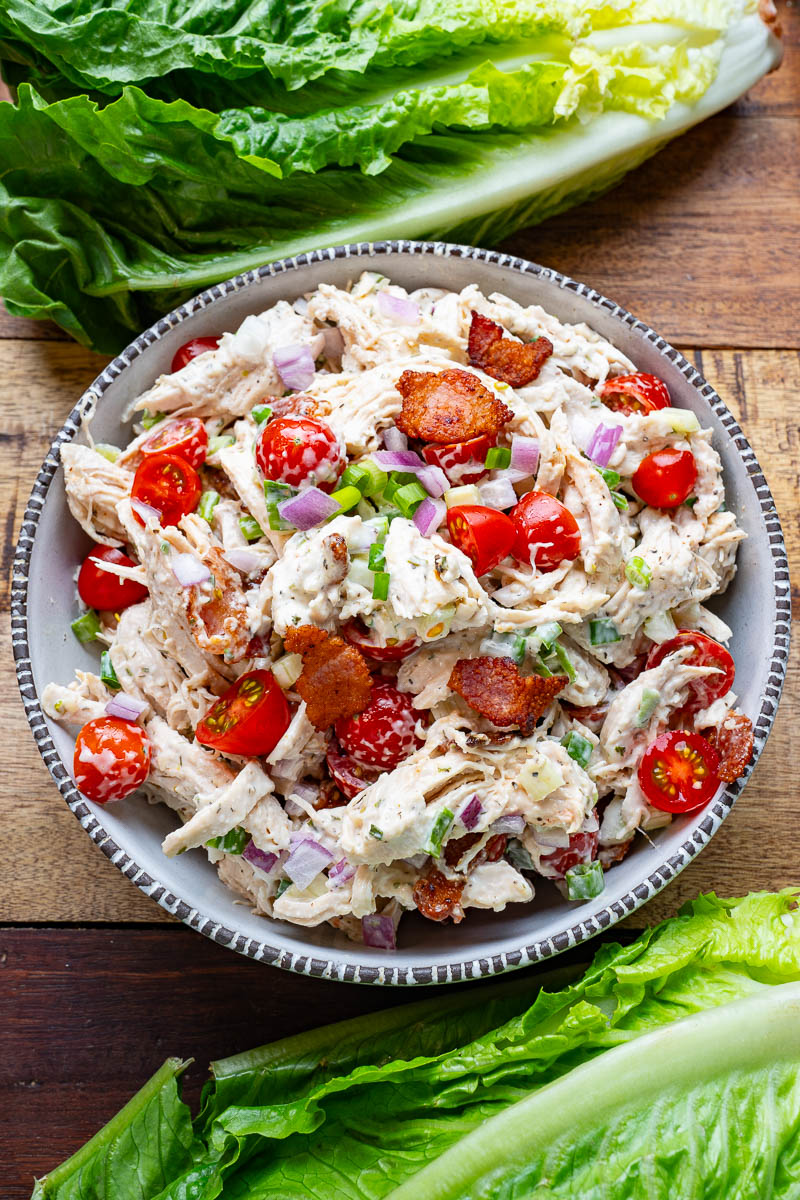 Italian BLT Chicken Salad Recipe