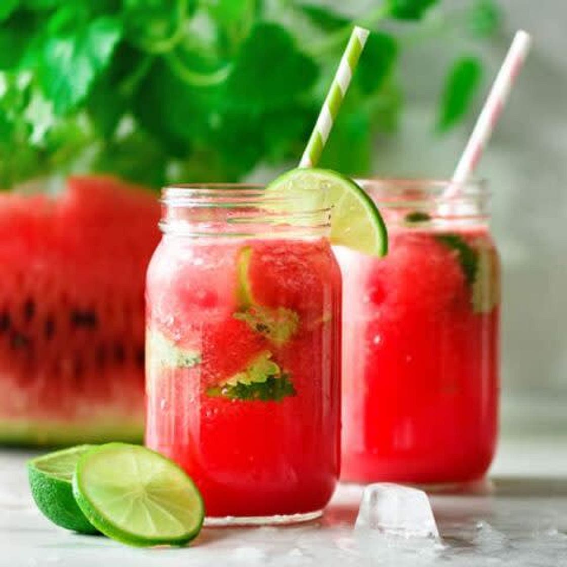 Kiwi-Watermelon-Lime Juice Recipe Kitchen