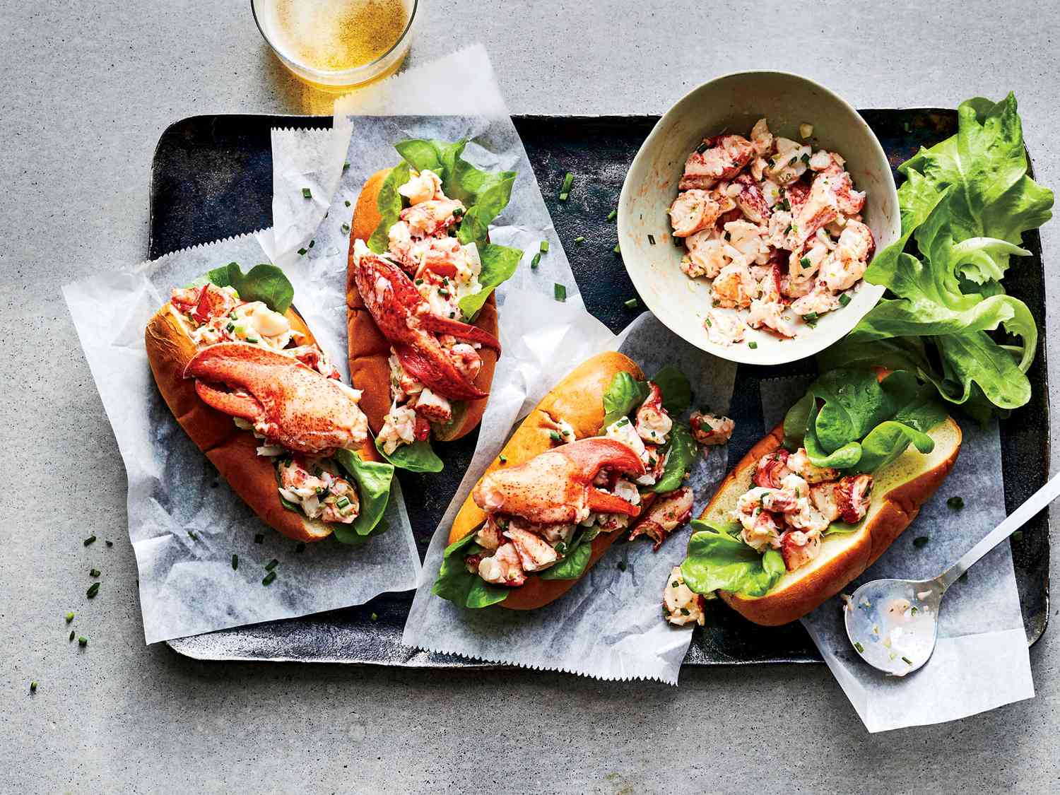 Maine-Style Lobster Rolls With Mayonnaise Recipe