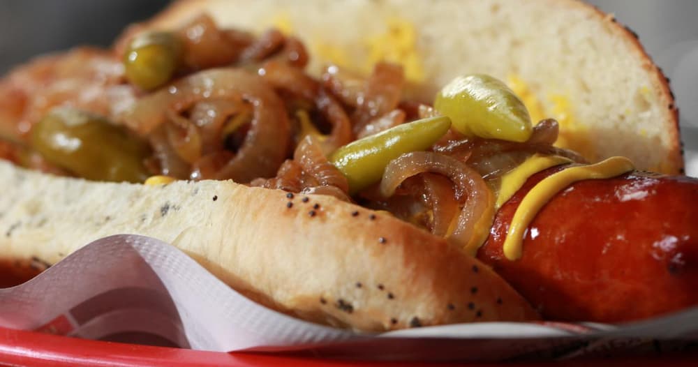 Maxwell St. Style Polish Sausage Sandwich Recipe