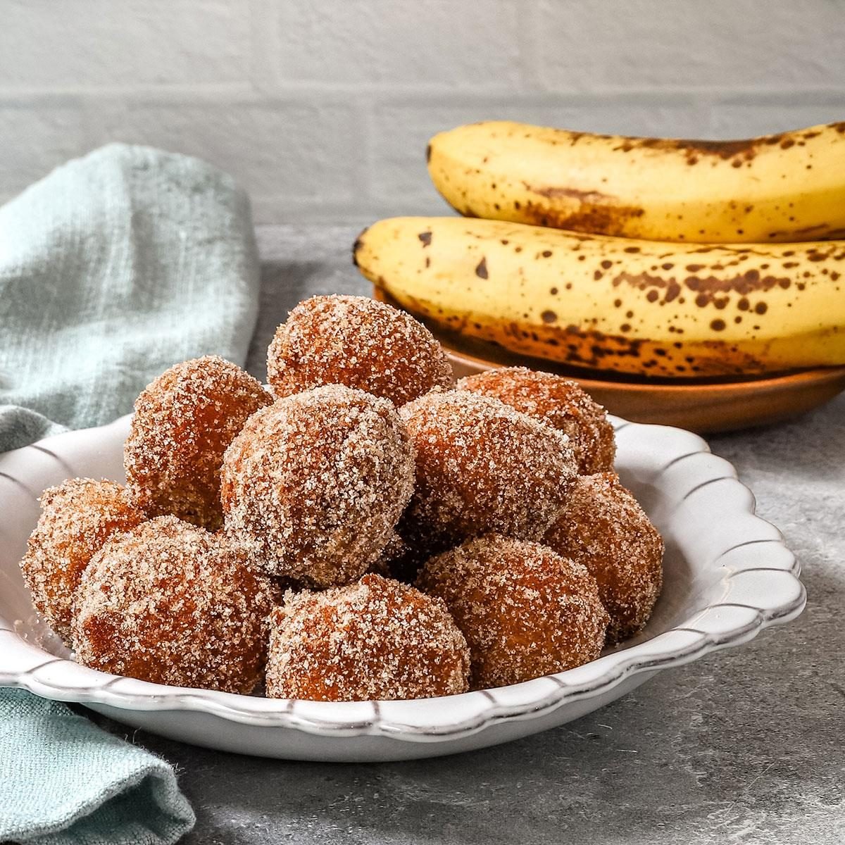 Mini Banana Beignets Recipe