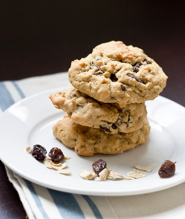 Oatmeal Cookies with Peanuts, Raisins, and Chocolate Chips Recipe