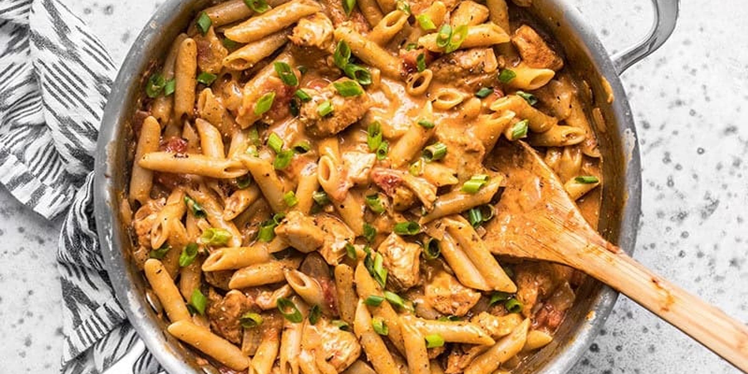 One-Pot Cajun Chicken Pasta