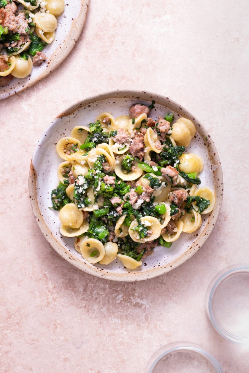 Pasta with Sausage and Broccoli Rabe Recipe