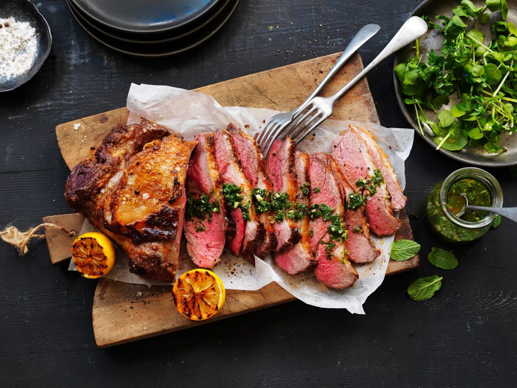Pastrami-Style Butterflied Leg of Lamb Recipe