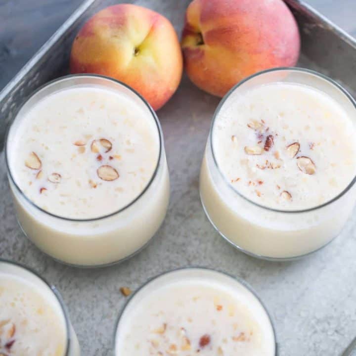 Peach Lassi Recipe