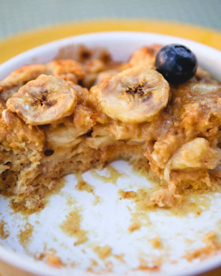 Peanut Butter Breakfast Bread Pudding Recipe