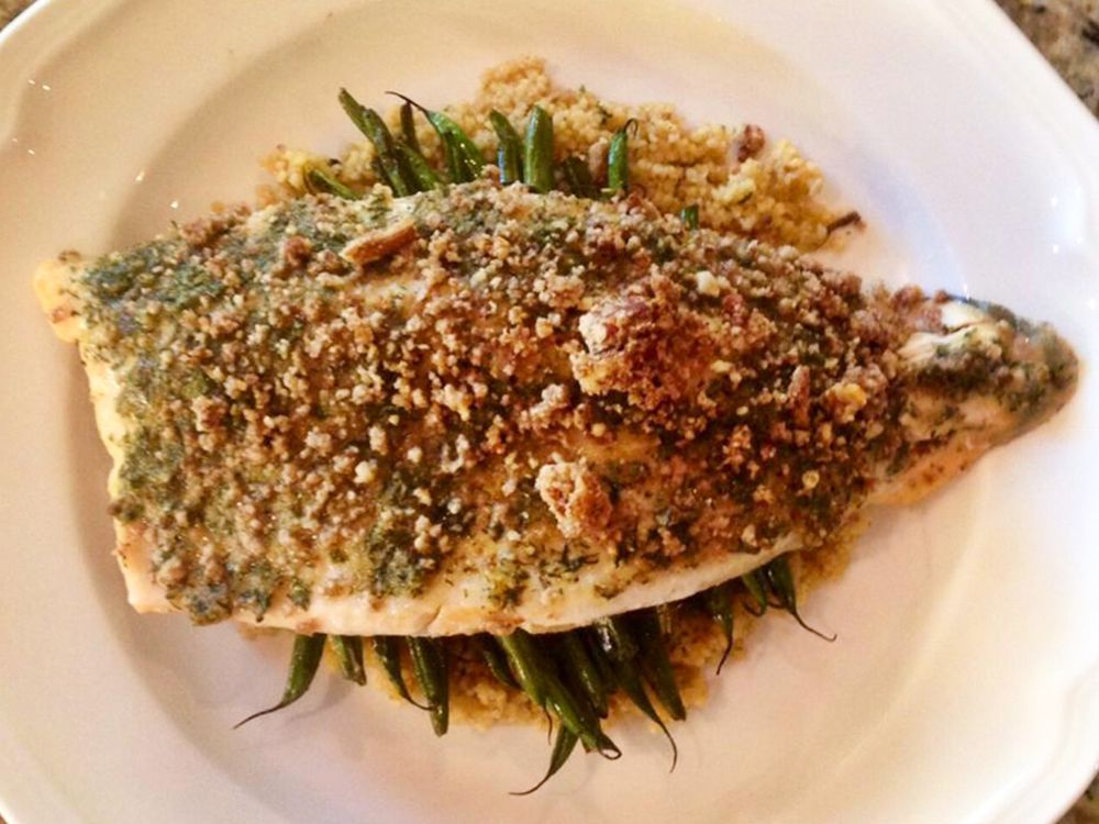 Pecan Crusted Trout Recipe