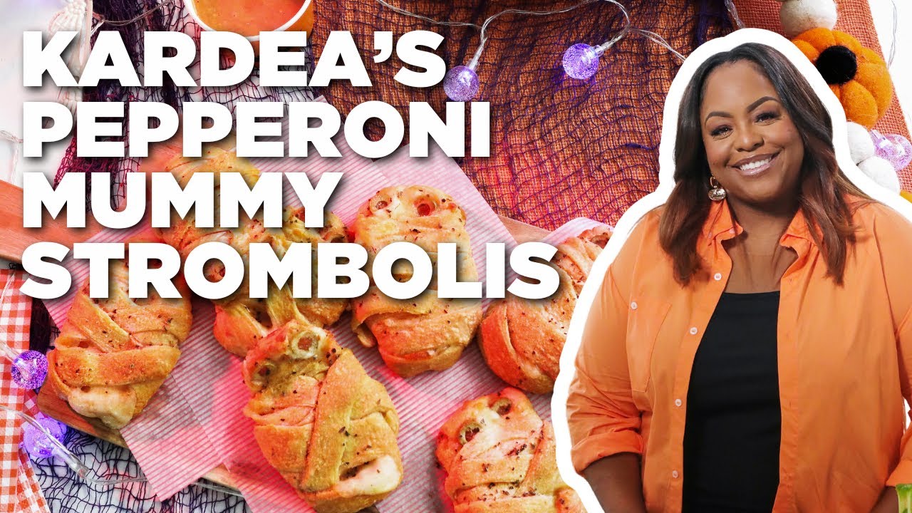 Pepperoni Mummy Strombolis Recipe