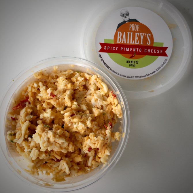 Pimento Cheese Dip Paired with Cornbread Crackers Recipe