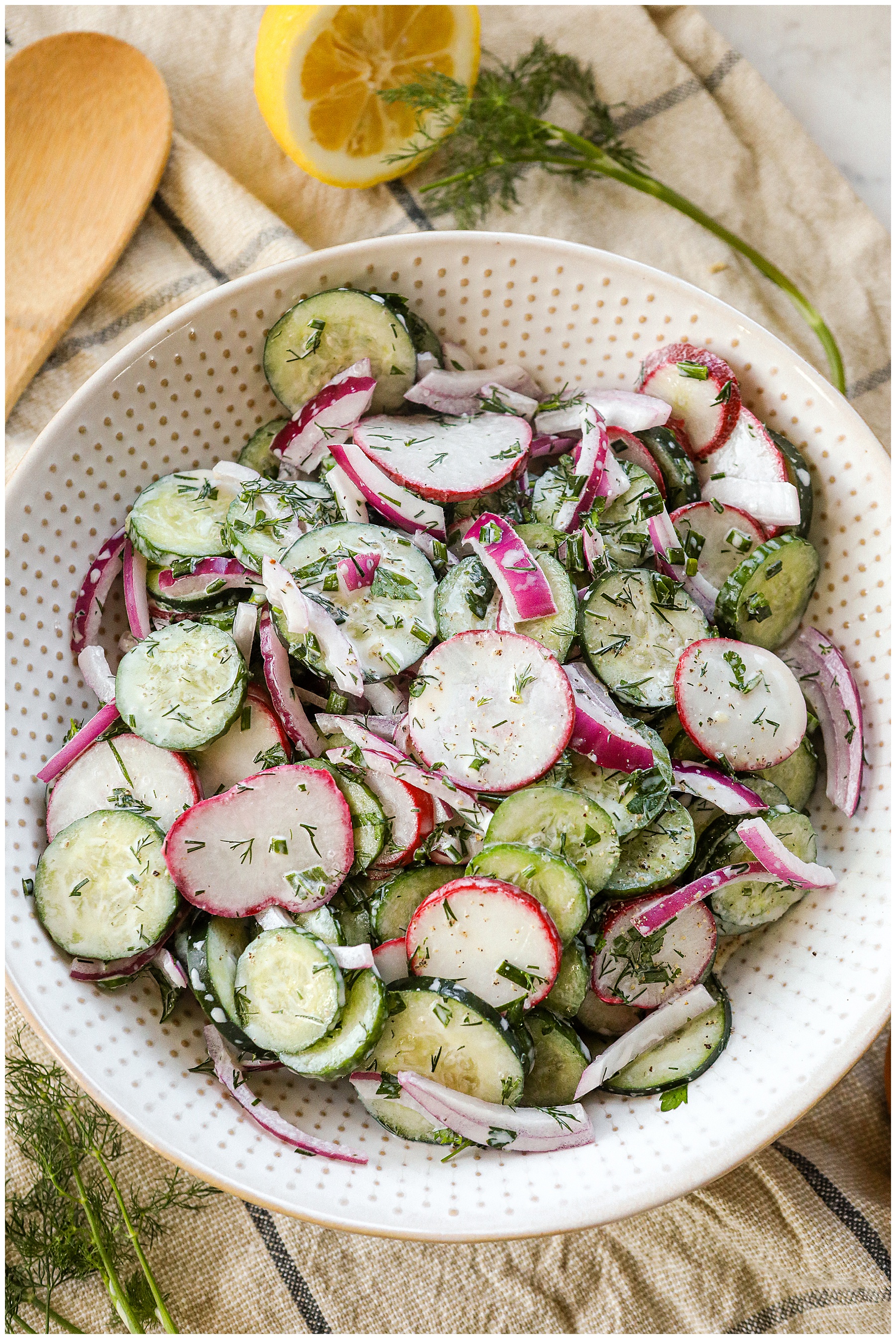 Radish and Cucumber Salad Recipe