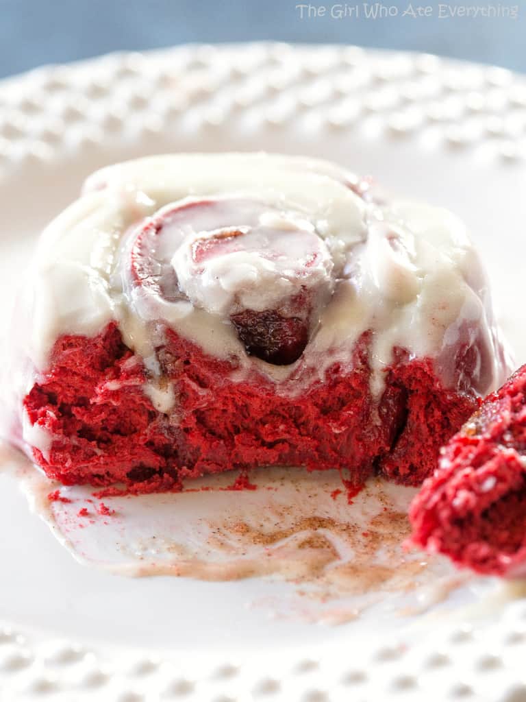 Red Velvet Cake Mix Cinnamon Rolls Recipe