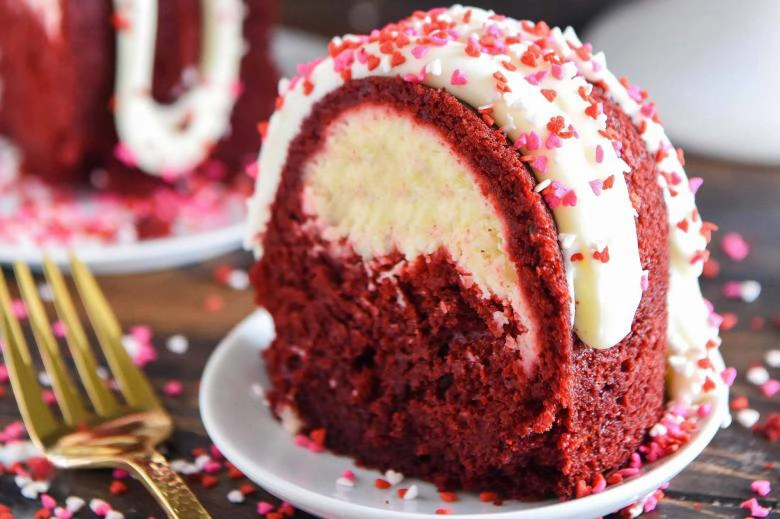 Red Velvet Cream Cheese Bundt Cake Recipe