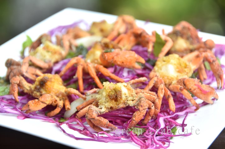Salt and Pepper Red Crab: Cua Rang Muoi Recipe