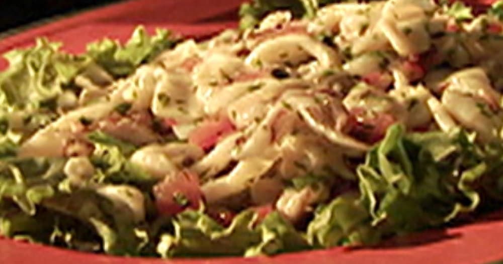 Seaside Squid Salad Recipe