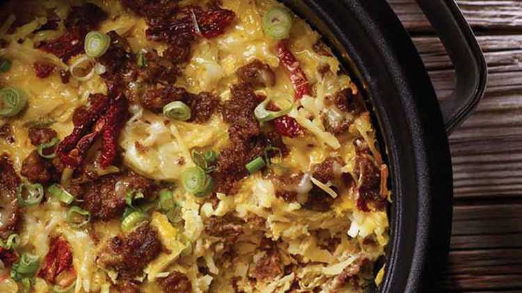 Slow Cooker Sausage Breakfast Casserole Recipe