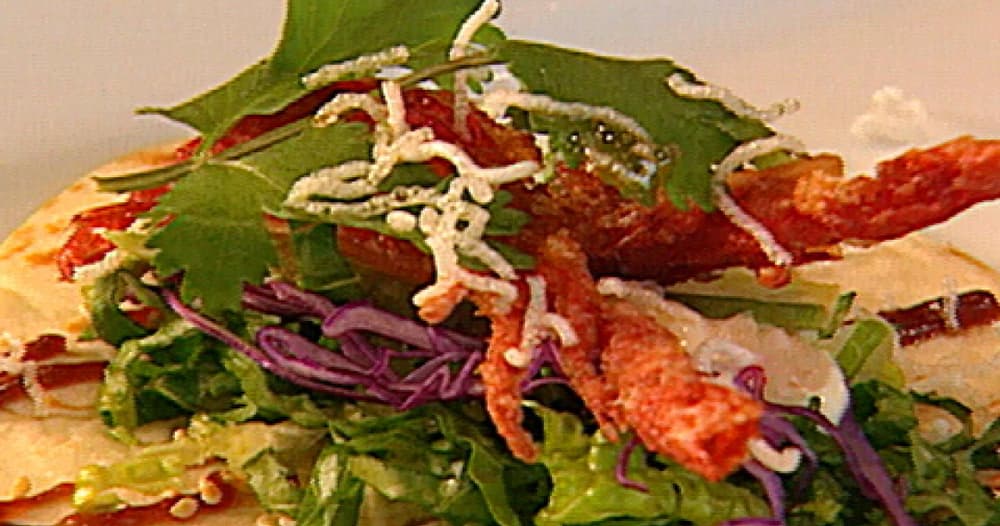 Soft-Shell Crawfish Taquitos Recipe