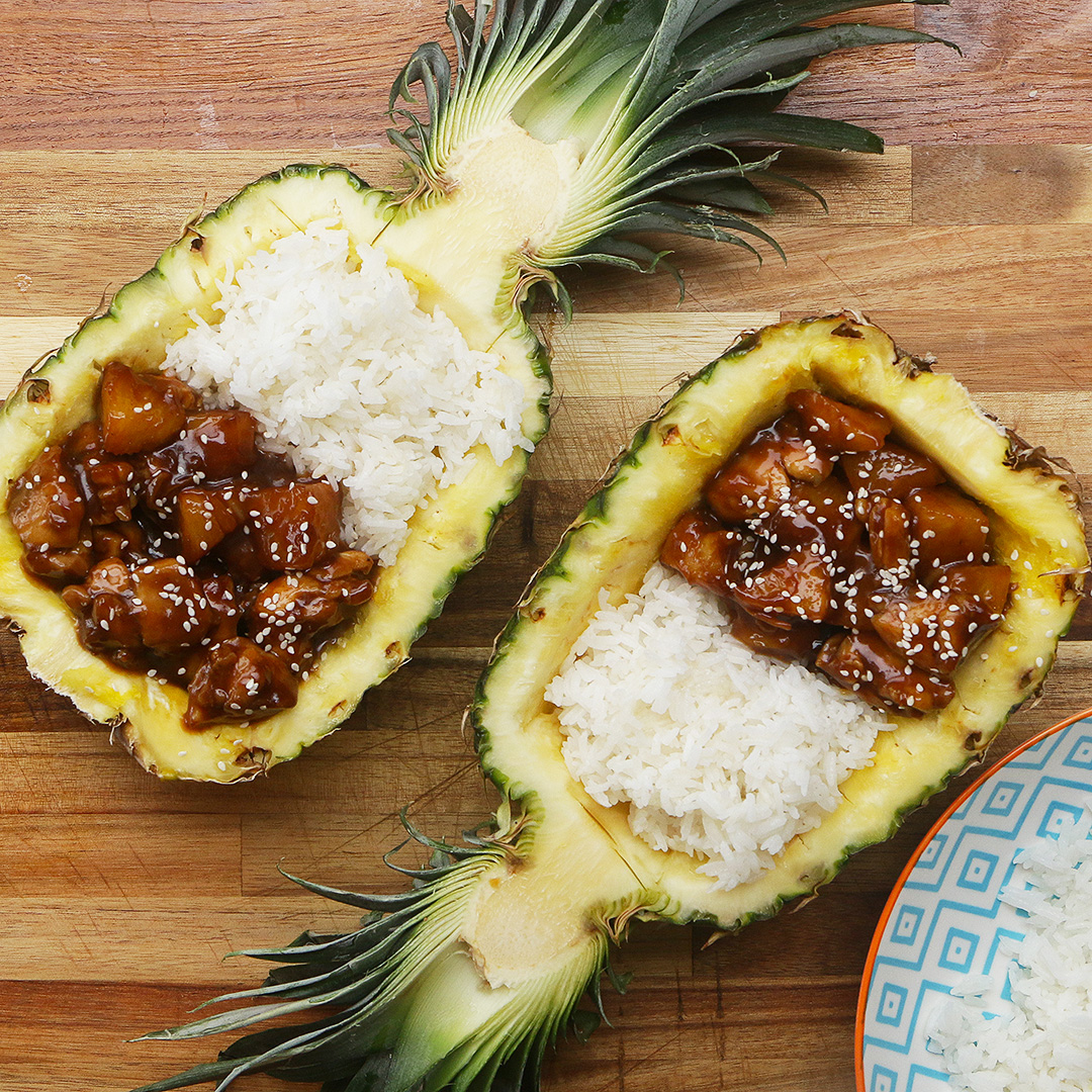 Sticky Pineapple Chicken Recipe
