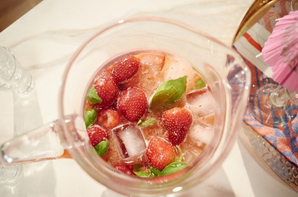 Strawberry-Basil Agua Fresca Recipe