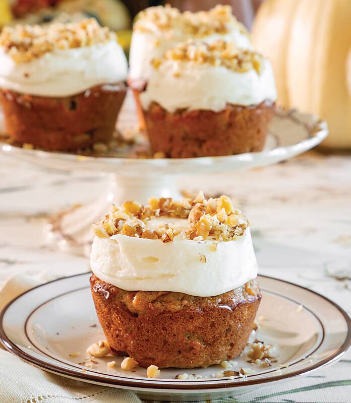 Sweet Potato Mini Cakes with Cream Cheese Frosting Recipe