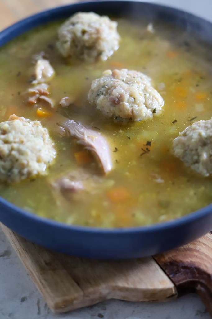 Turkey and Stuffing Soup Recipe