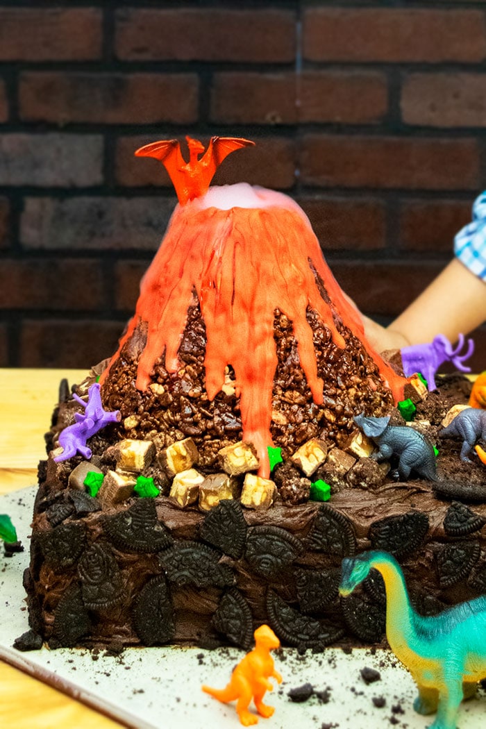Volcano Cake Recipe