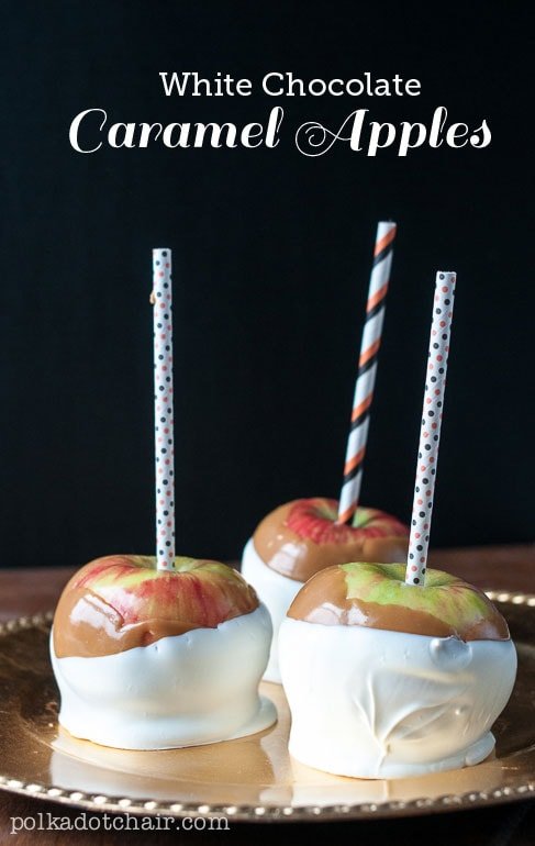 White Chocolate Caramel Apples Recipe