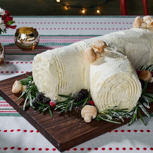 Yule Log Icebox Cake Recipe