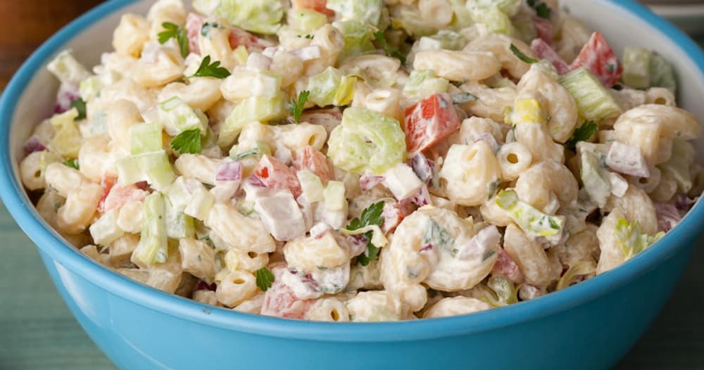 American Macaroni Salad Recipe Kitchen