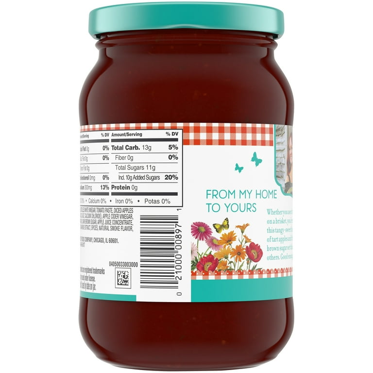 Apple Brown Sugar BBQ Sauce Recipe