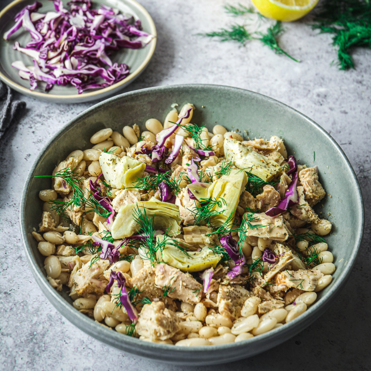 Artichoke and Bean Salad with Tuna Recipe