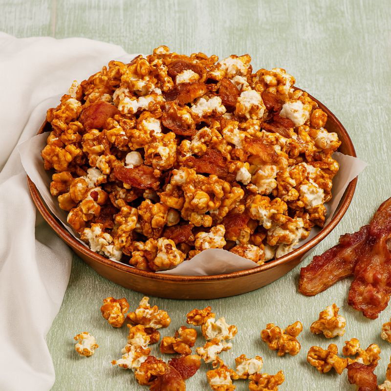 Bacon Caramel Popcorn Recipe