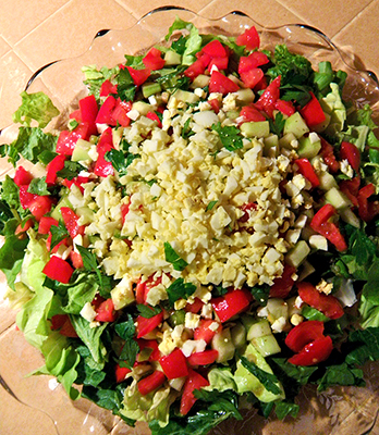 Basque Tossed Salad Recipe