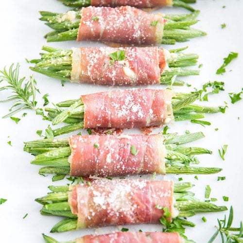 Beans Wrapped in Prosciutto Recipe