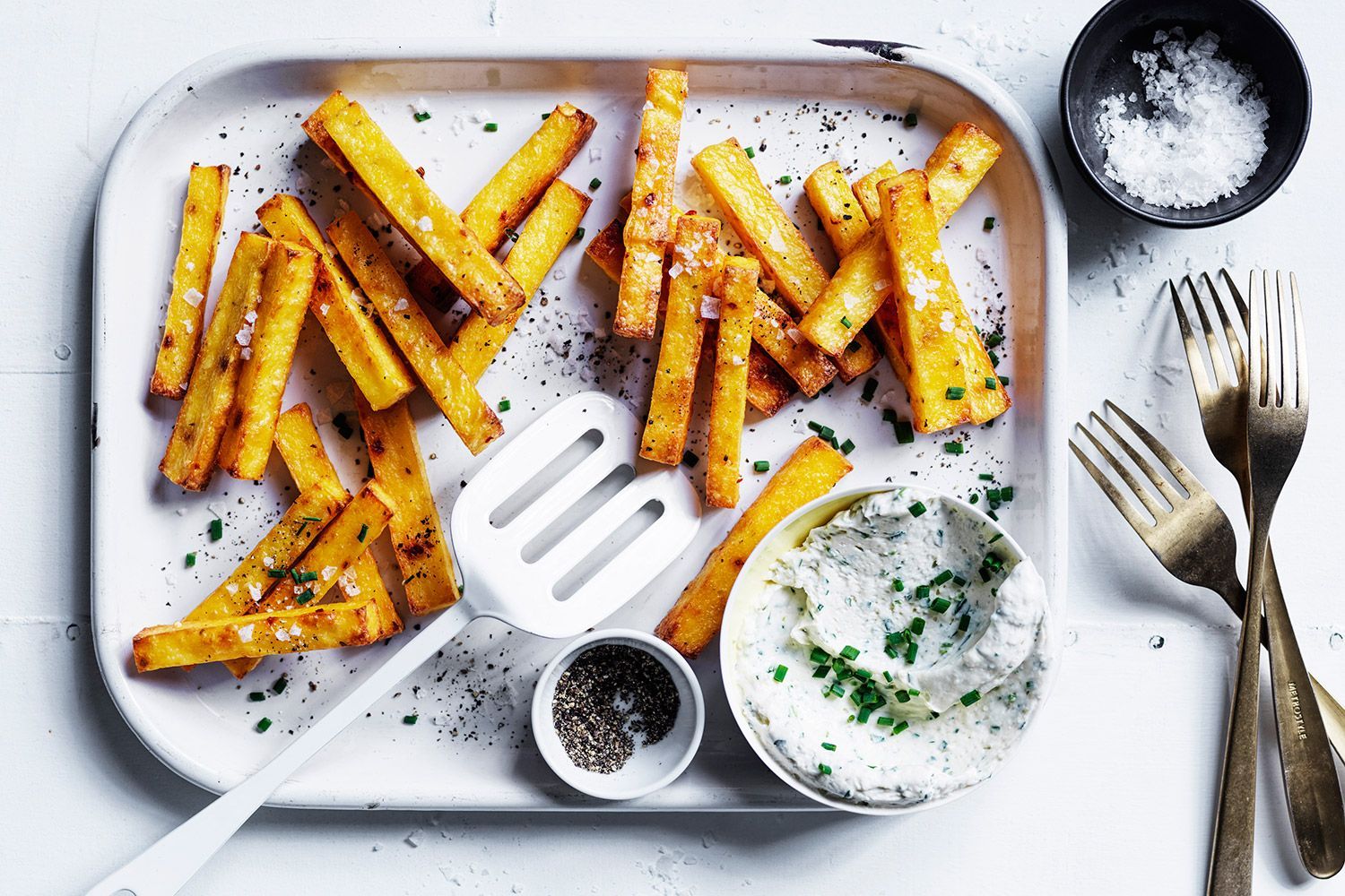 Blue Cheese Polenta Fries Recipe