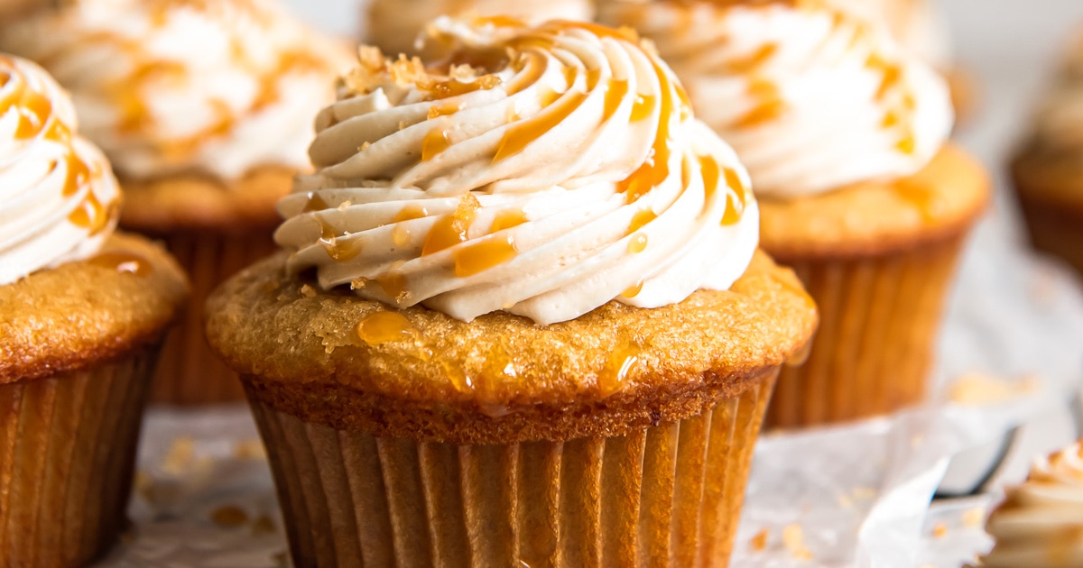 Brown Sugar Corn Cake Cupcake Recipe