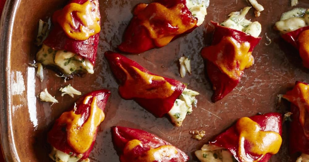 Crab-Stuffed Piquillo Peppers Recipe