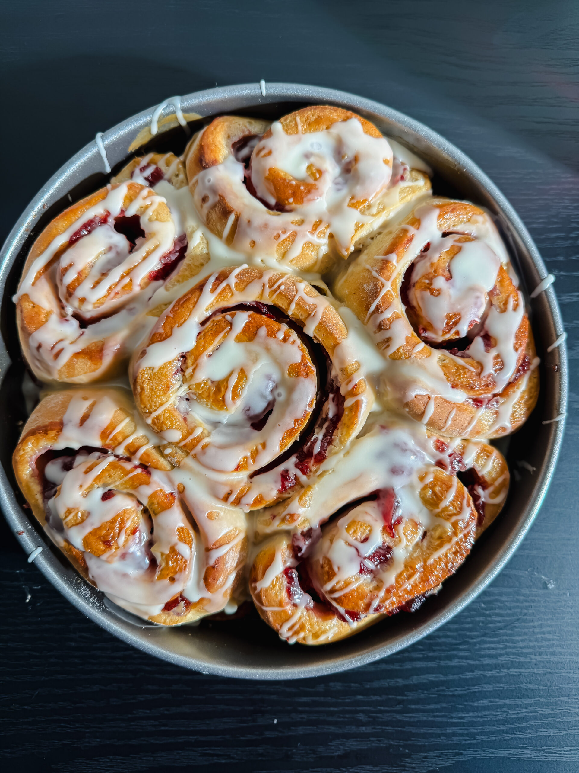 Cranberry Ginger Sticky Buns Recipe