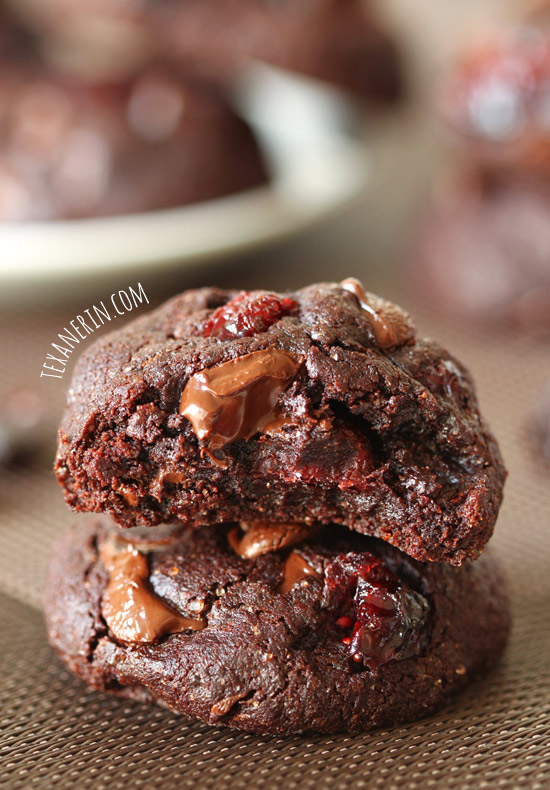 Double Chocolate Cherry Cookies Recipe