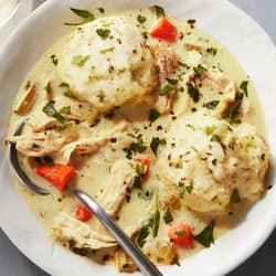 Farm-Style Chicken and Drop Dumplings Recipe