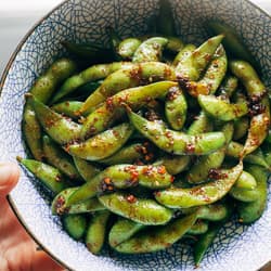 Fried Edamame Dumplings Recipe
